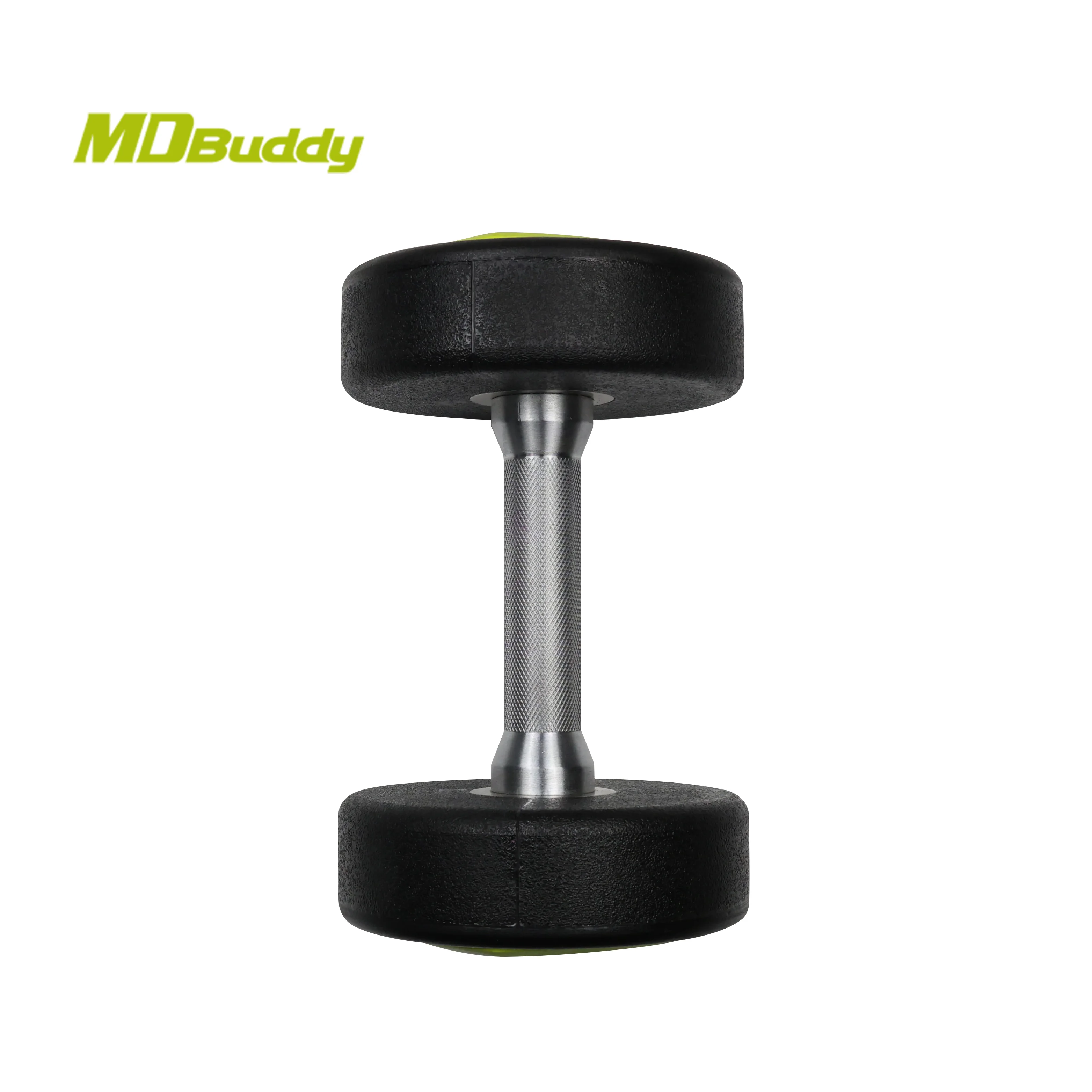 MDBuddy Custom Strength Training Free Weights Urethane Dumbbells PU Dumbbell Set