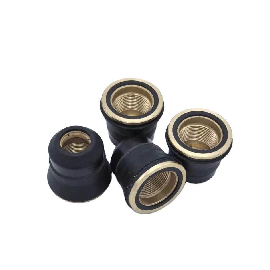 Plasma Consumables Copper Plasma Cutting Standard and Extended PR0106 Electrode Nozzle Plasma Cutting Spare Parts for S45