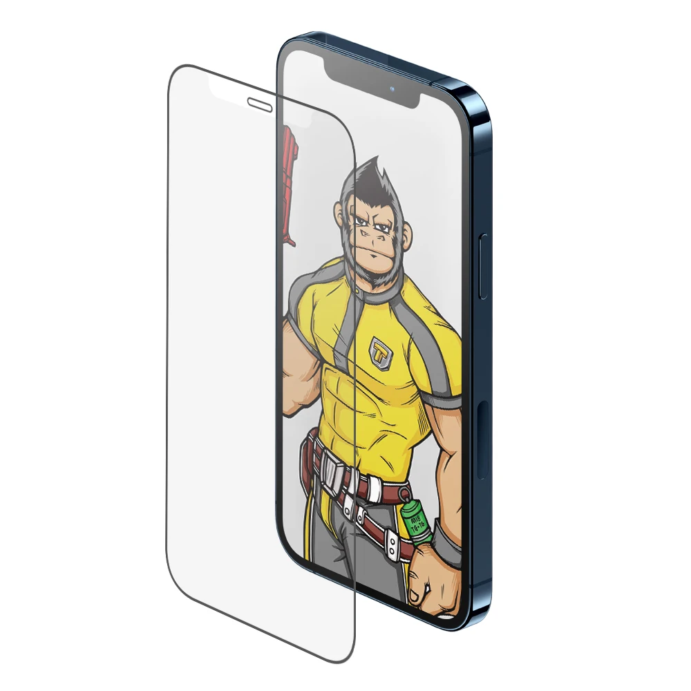 Матовая защитная пленка TG для экрана iPhone 12 Pro/12, антибликовое закаленное стекло с защитой от отпечатков пальцев, прозрачная пленка для Xs Max 11 Pro XR XS