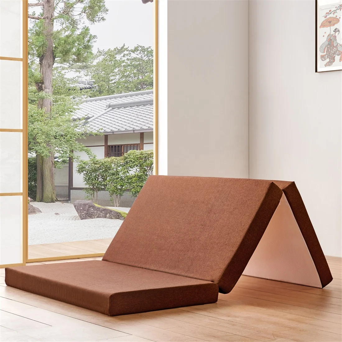 
 Индивидуальный размер складывающийся втрое матрас оптовая цена Бытовая пена с эффектом памяти диван-кровать матрас для автомобиля  