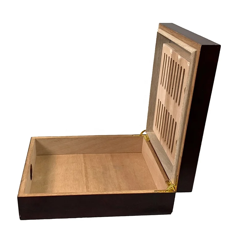 Customized cigar box Wooden Luxury humidor cigar case Storage box organizer wooden packaging box for cigar