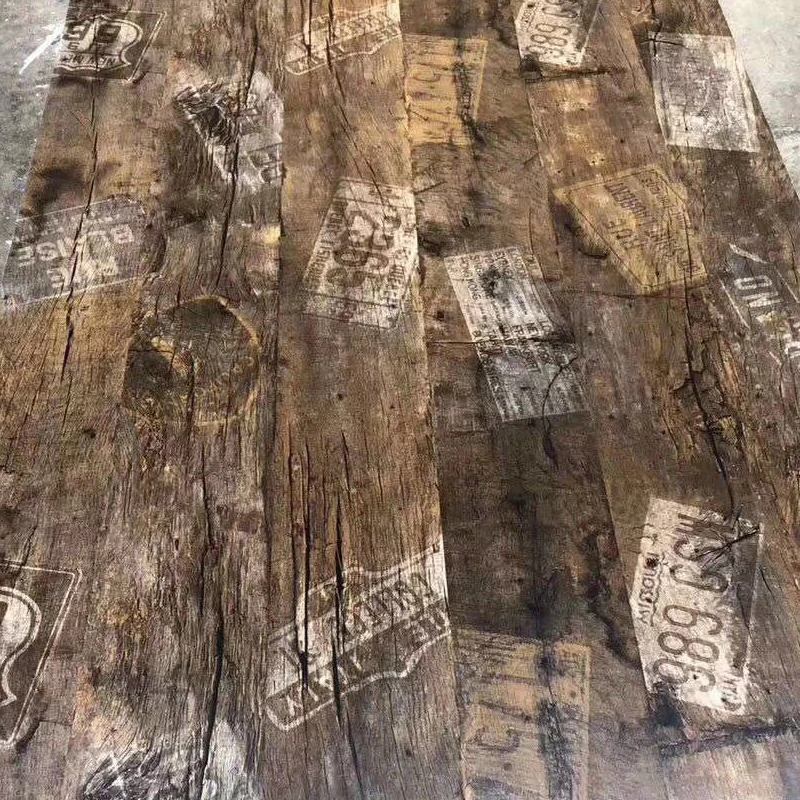 E1 Glue white melamine chocolate pearwood For furniture