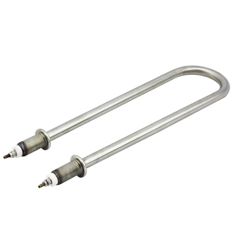 OEM Electric Stainless Steel Coil Tube U-shape Industrial Bread Oven Gas Heater Screw Flange Tubular Rod Water Immersion Heater