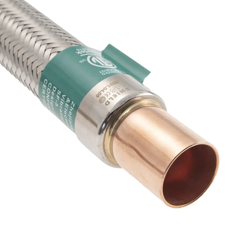 Гибкий металлический шланг, компоненты кондиционера, высокое качество, амортизатор вибрации для кондиционера воздуха, запчасти