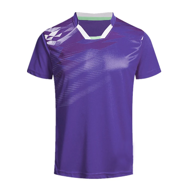 Wholesale custom table tennis uniform , blank badminton jersey ,men women badminton