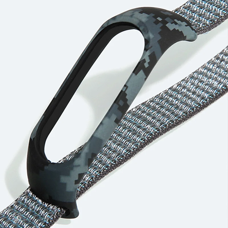 Chinber New Wrist Strap Replacement Woven Nylon Sport Loop Bracelet for Xiaomi Mi Band Bracelet