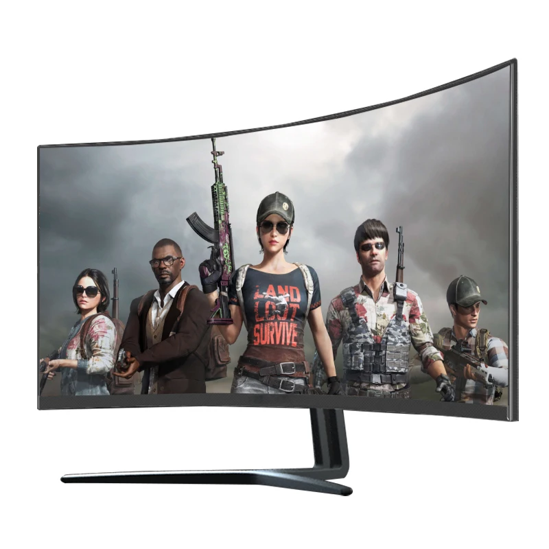 pc monitor 2k 144hz gaming monitor 2560x1440p curved monitor 27 inch