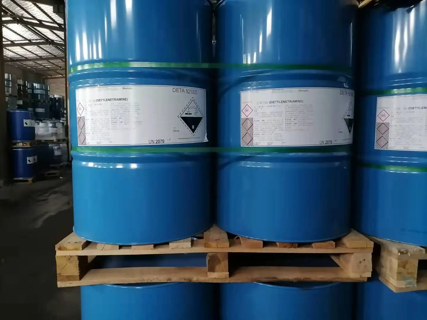 CAS 111-40-0 Aminoethylethandiamine 1 4 7-Triazaheptane Diethylenetriamine(deta)