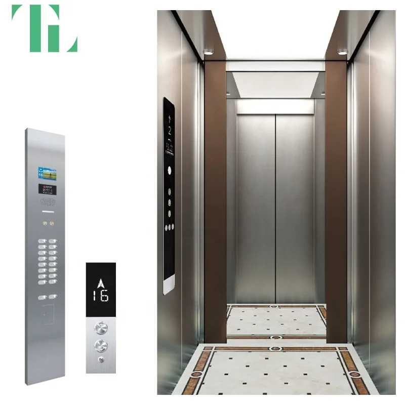 House Style Design Cabin Small Size Elevator Mini Household Lift Elevator for Home 2/3/4 Floor