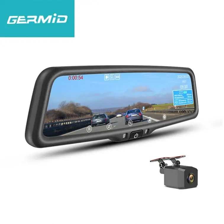 New Design Car Ceiling Monitor  Dual Channel Dash Camera For Honda Civic