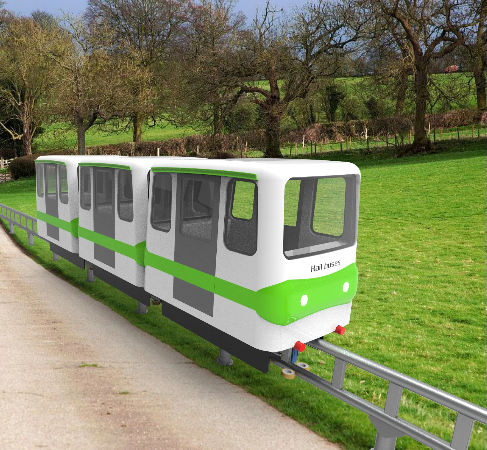 Hot sale mini track train amusement ride monorail electric mountain trains