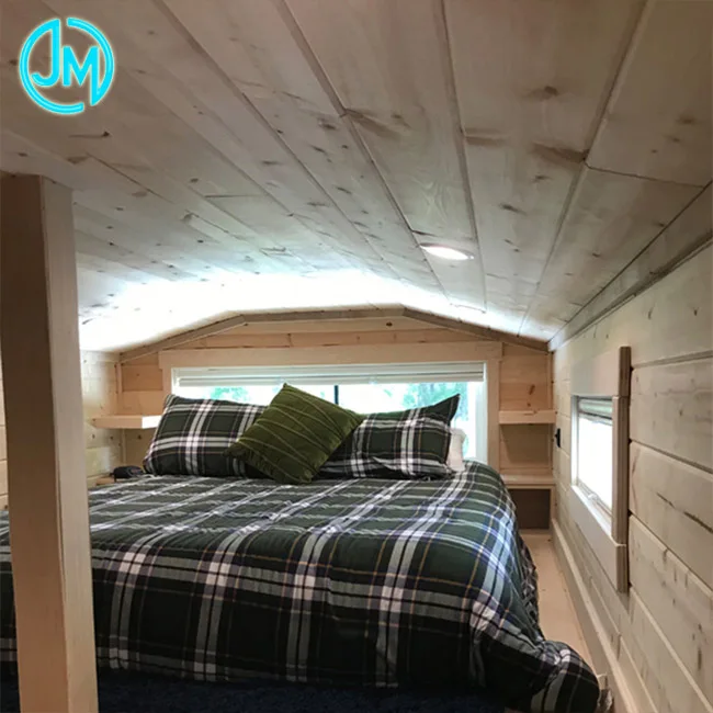 AS/NZS Standard Prefabricated Prefab Light Steel Frame Mobile House Tiny House on Wheels with Trailer