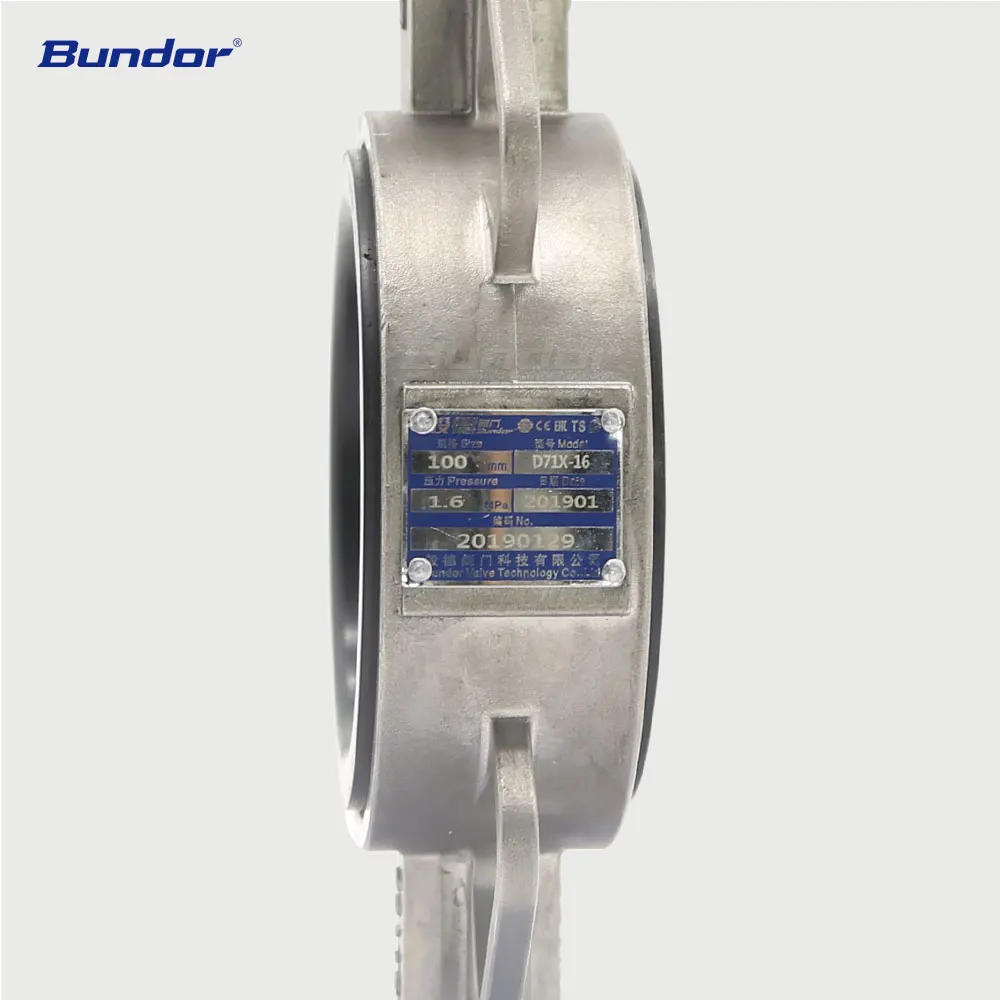 Кран-бабочка Bundor centerline класс 150 bf клапан awwa clamp клапан-бабочка