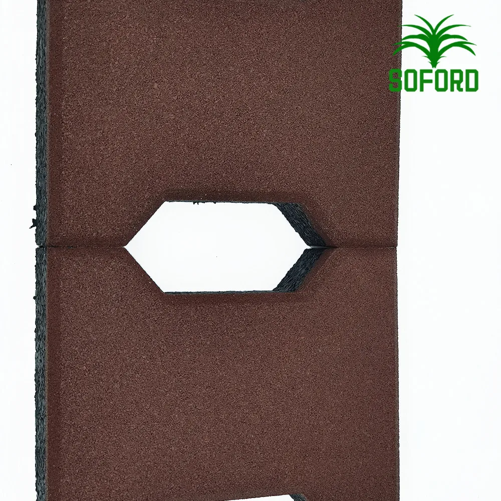 200mmx160mmx25mm outdoor recycled rubber pavers  rubber dog bone paver for cow mat