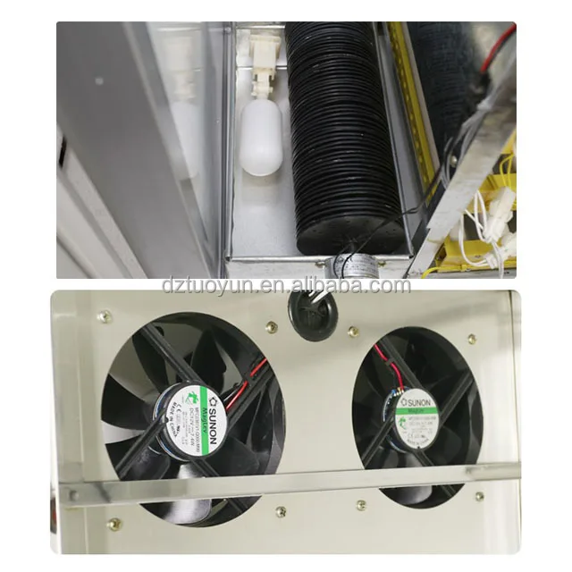 TUOYUN Good Quality Ac Dc High Safety Level 320 Eggs Fully Automatic 12v 220v Chicken Egg Incubator