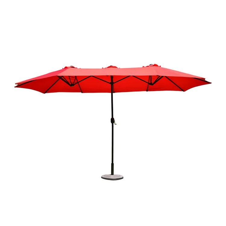 
Deluxe Patio Umbrella Outdoor Market Parasol target market Sunshade 