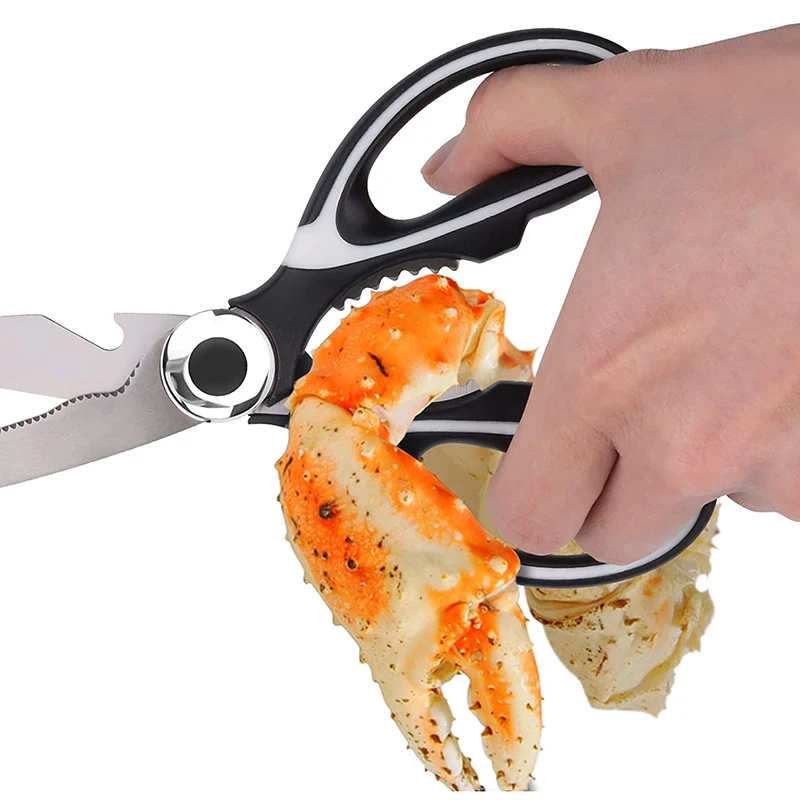Heavy Duty Kitchen Scissors Multi Function Stainless Steel Poultry Shears for Cutting Chicken Poultry Meat
