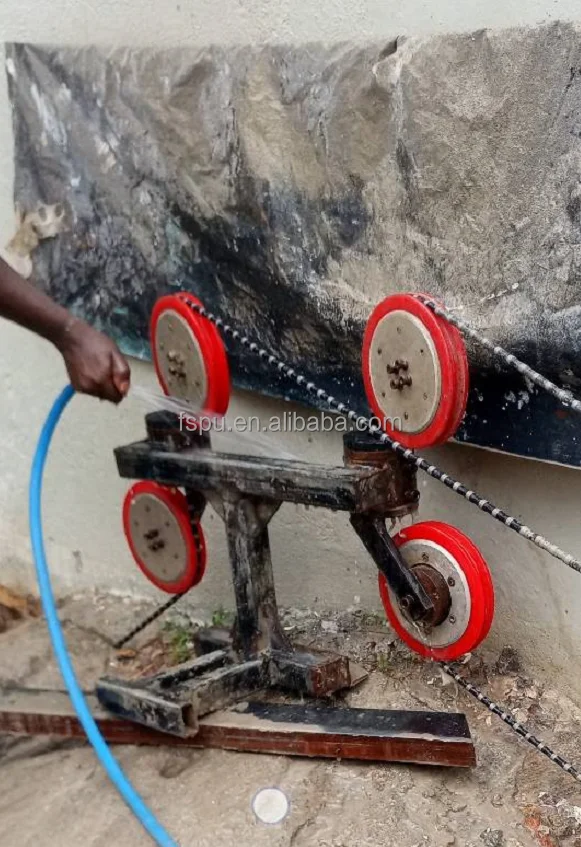 Customized Diamond Wire Saw Pu Guide Flying Wheel