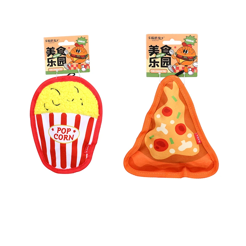Manufacturer wholesale pop corn food design dog chewing toy