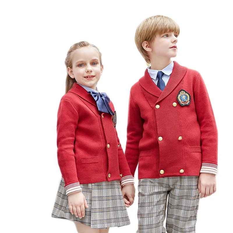 1set accept autumn winter sweater+skirts/pants european style boys and girls high students college school uniform Design