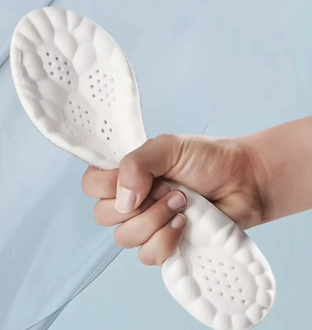 Comfortable Insole With High Elasticity Breathability Sweat Absorption Shock Absorption And Pain Relief Sports Insole
