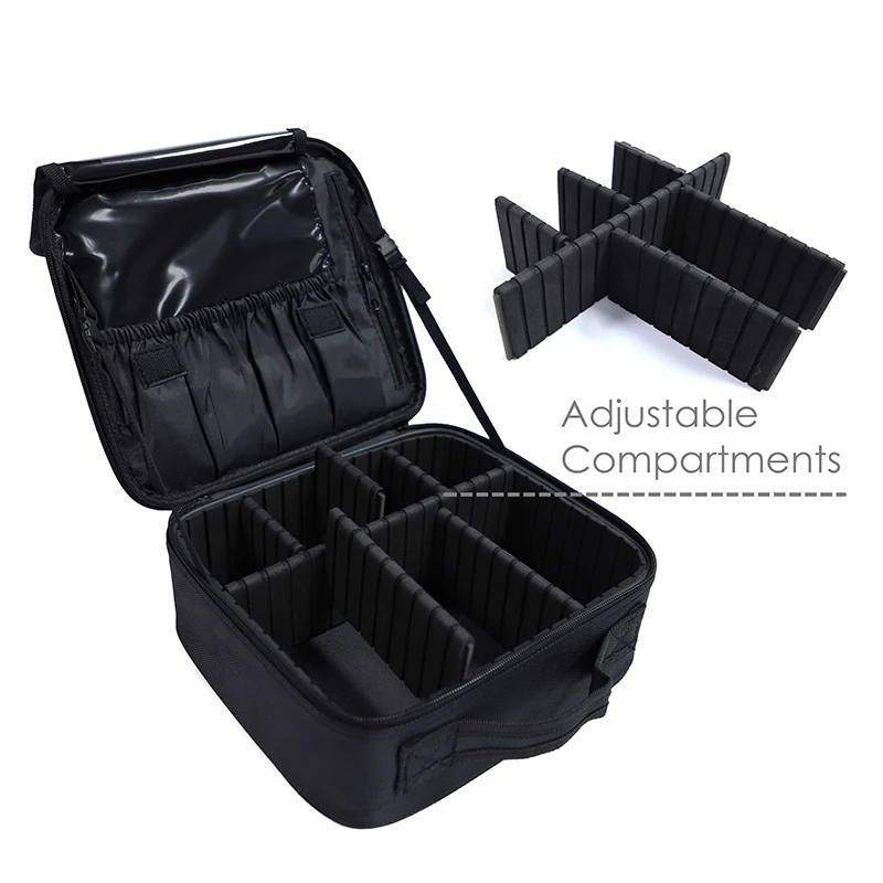 Custom Wholesale High Quality Portable Cosmetic Bag Makeup Case Travel Make Up Bag