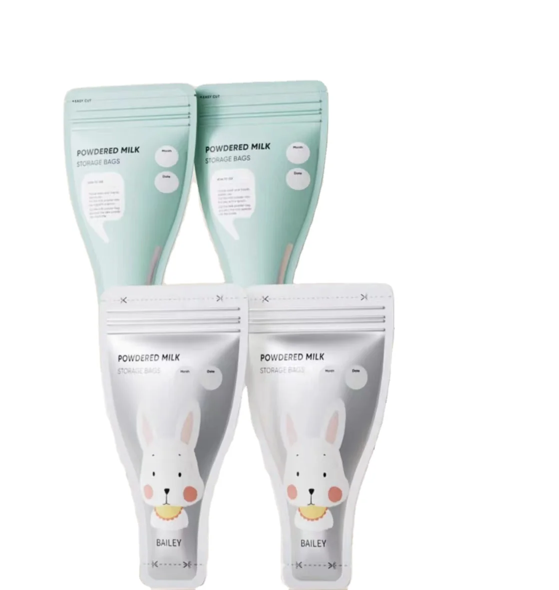 Baby Disposable 50G Milk Powder Storage Bag BPA Free Dispenser Formula Pouch For Travelling EASY to carry