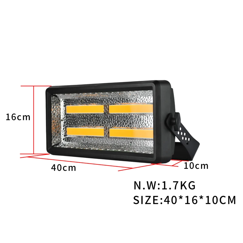 Retro strobe light with multiple flashing modes DMX512 controls music synchronization and automatic operation KTV party disco