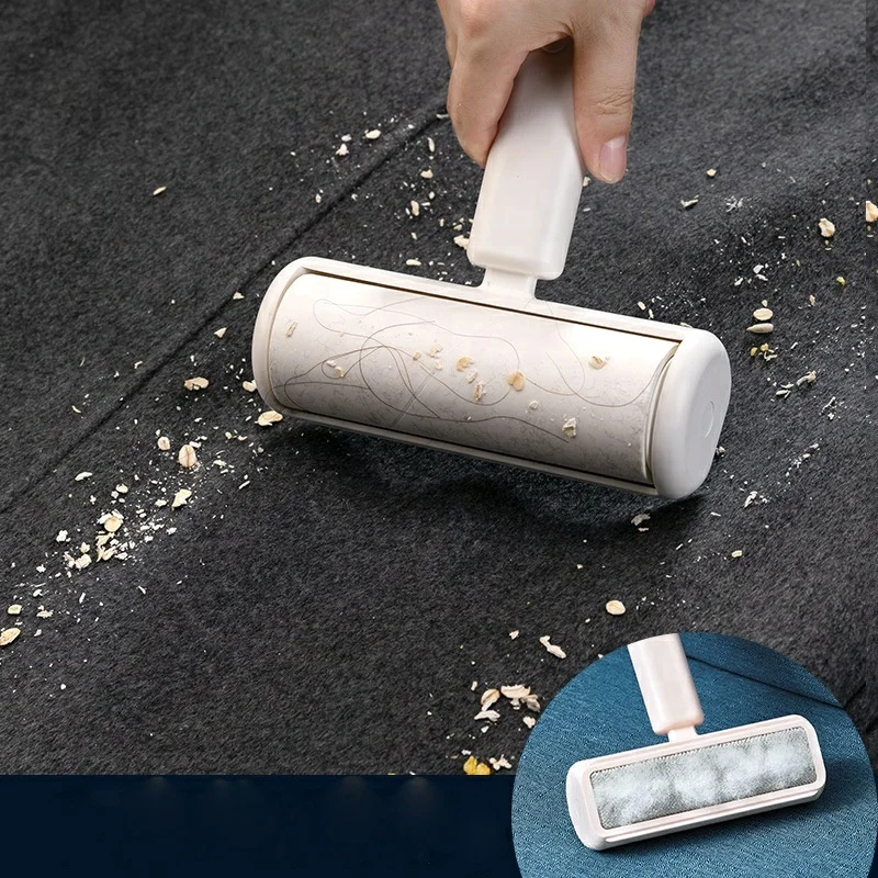 Wholesale Pet Cleaning 2 in 1 Double Sided Pet Hair Brush Lint Roller Pet Hair Remover for home outdoor