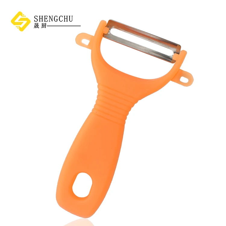 Plastic stainless steel potato peeler multi-functional fruit and cucumber vegetable peeler