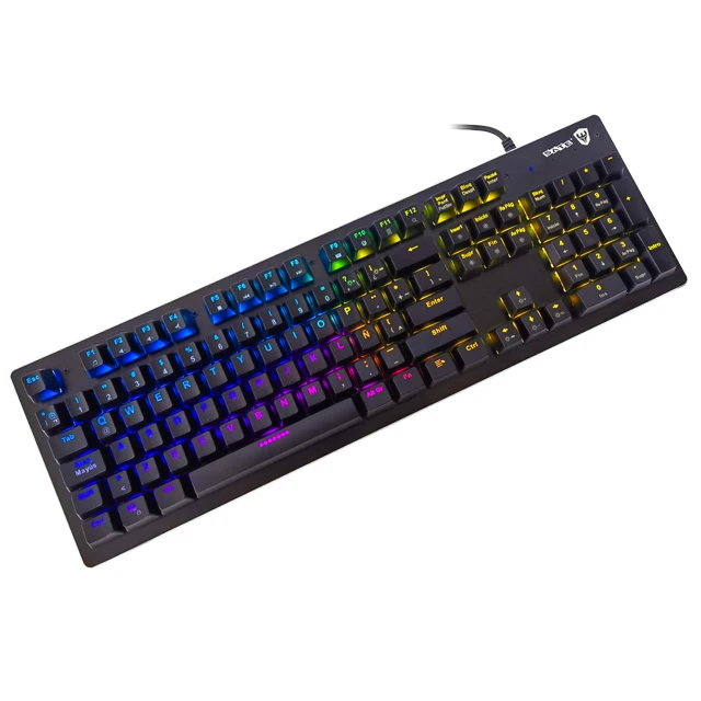 Зат (GK-30) оптовая продажа RGB OUTEMU синий переключатель 105 ключей Механическая игровая клавиатура