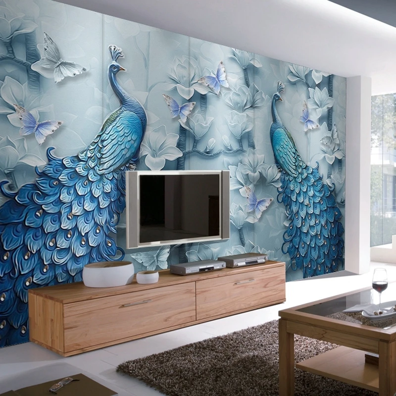New  Process Wall Panel Decorative Background 3d Wallpaper Painting Wallpaper