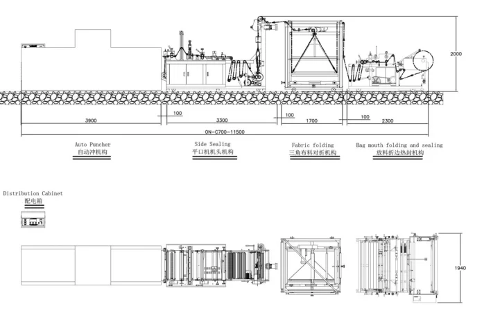 
Full Automatic Shopping Bag Machine Best Price Non Woven Eco Bags Making Machine 