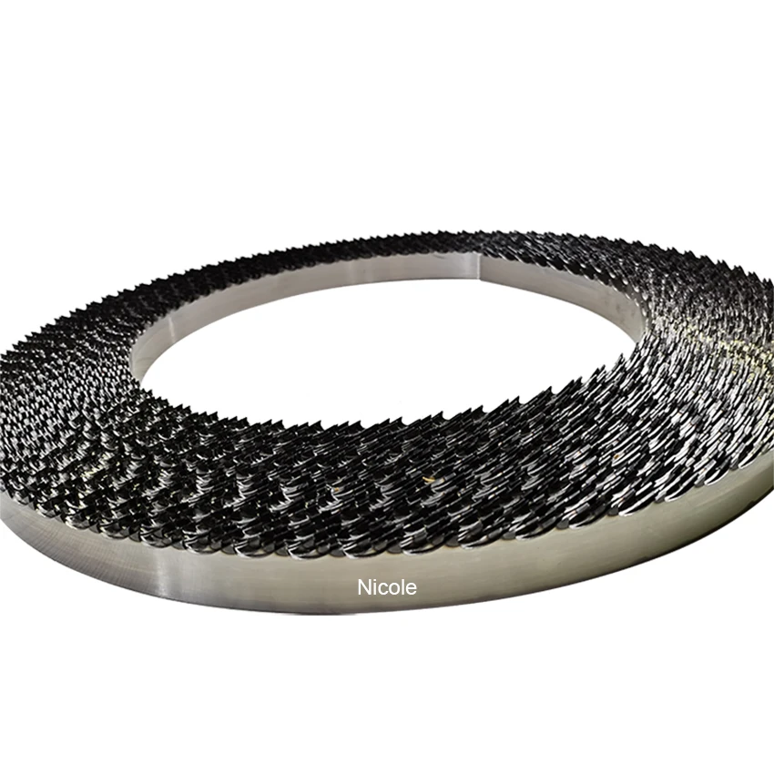 manufacturer saw blades durable harden tooth tip Sharp Joinery working machine band saw blade for cutting wood