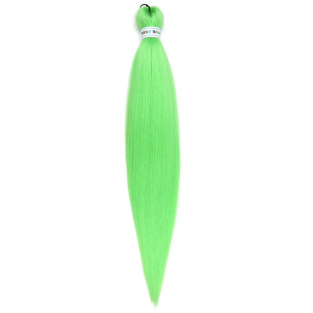 Sample Free NO MOQ LOGO Custom wholesale xpression prestretched braiding hair