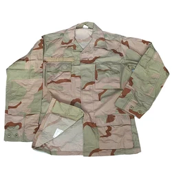 Middle East Saudi Army Desert Camo BDU Uniform Top New SR  Desert Camo Tactical Uniform  Combat Army Suits