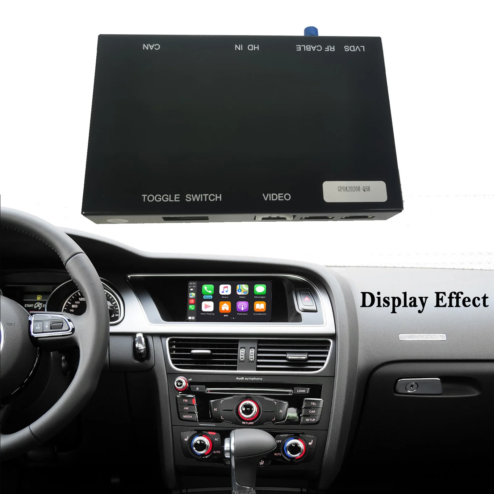 Wireless CarPlay And Android Auto For AUDI S5 MMI 3G 2014-2019  MHI2 Connects No Gateway