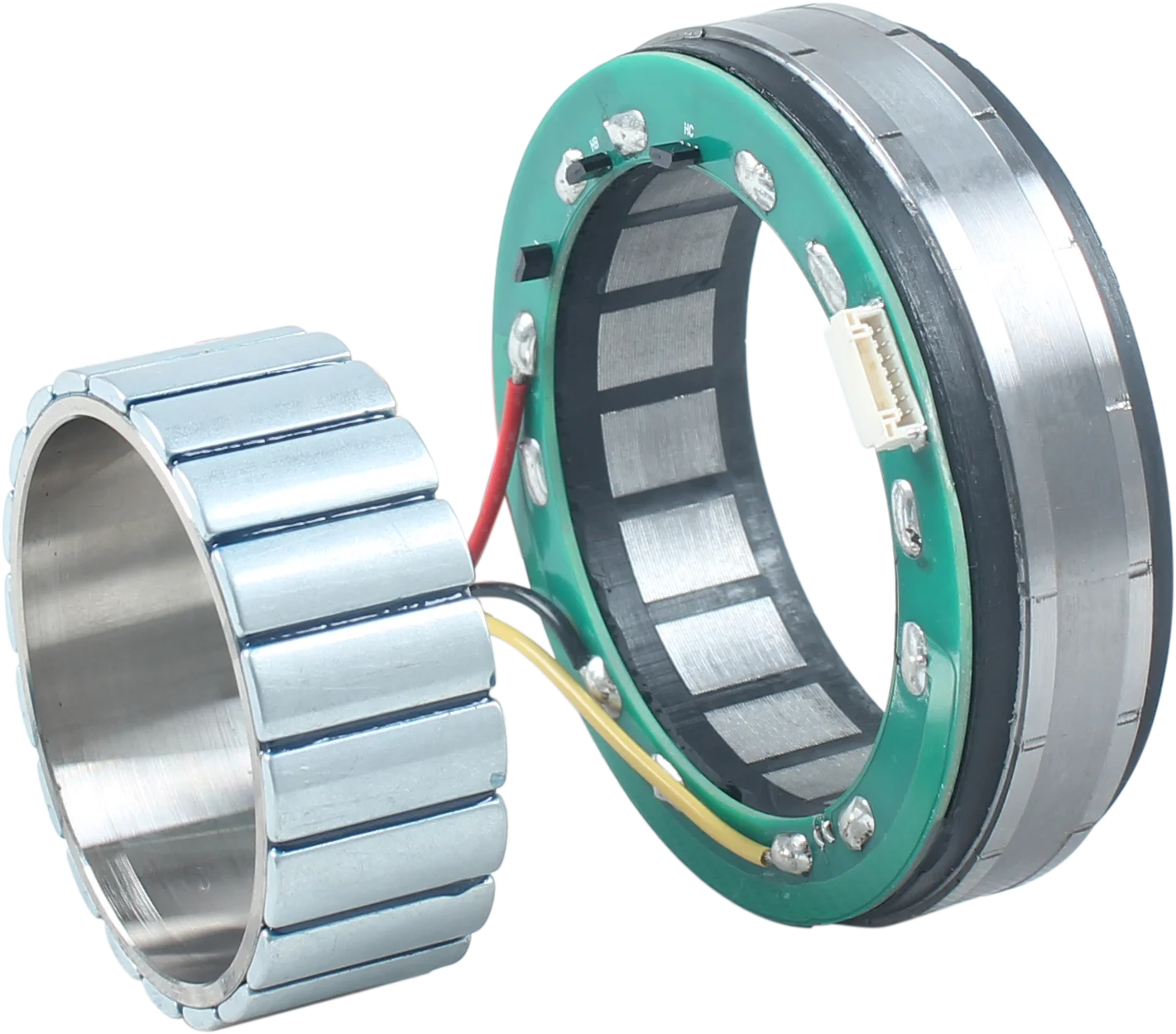 70mm low noise frameless motor  brushless dc motor for robot