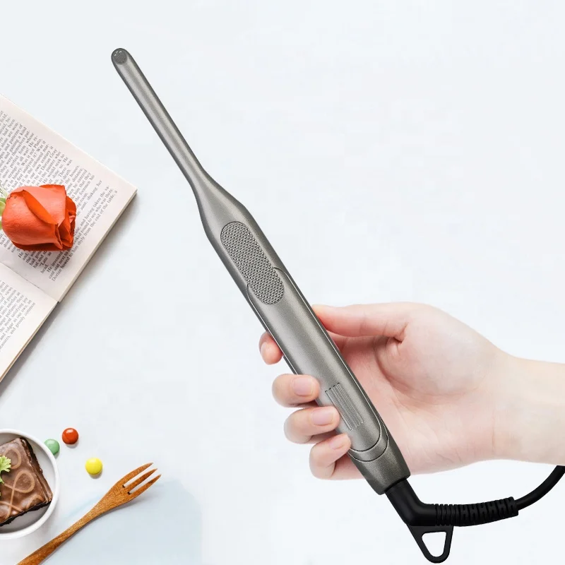 Customize Private Label Package Hair Straightener Comb Plate Steam Flat Iron Curler Hair Straightening 2 In 1 Dual Voltage