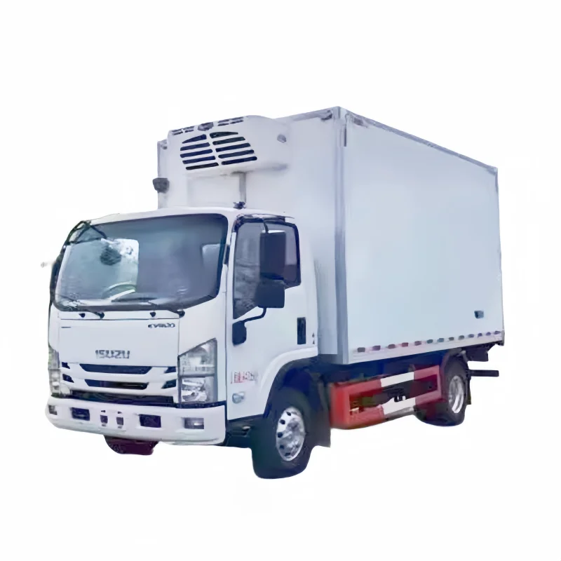 Japan brand new Isuzu kv100 4X2 refrigerated truck mini freezer truck