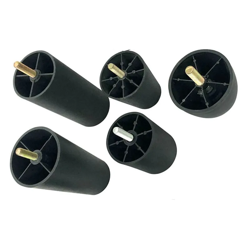 m10 sofa leg sofa furniture legs  adjustable modern height adjustable hot sale wooden furniture legs black