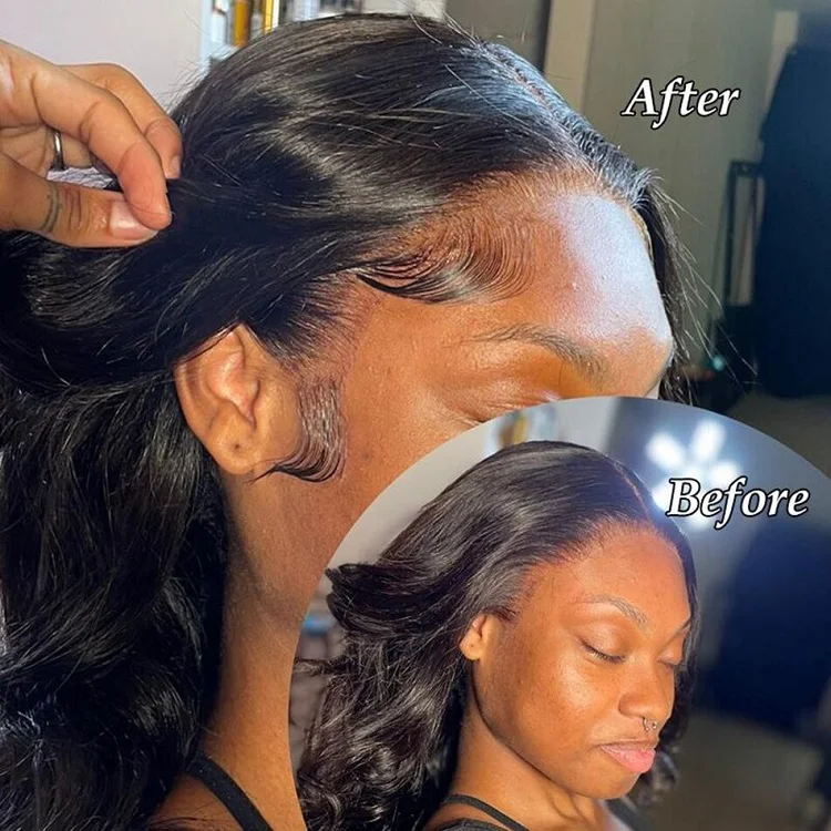 Jennifer Baby Hair Pixie HD Lace Fluff Baby Hair Edge Stripes Face Makeup Sticker Transparent Lace Human Baby Hair Edges