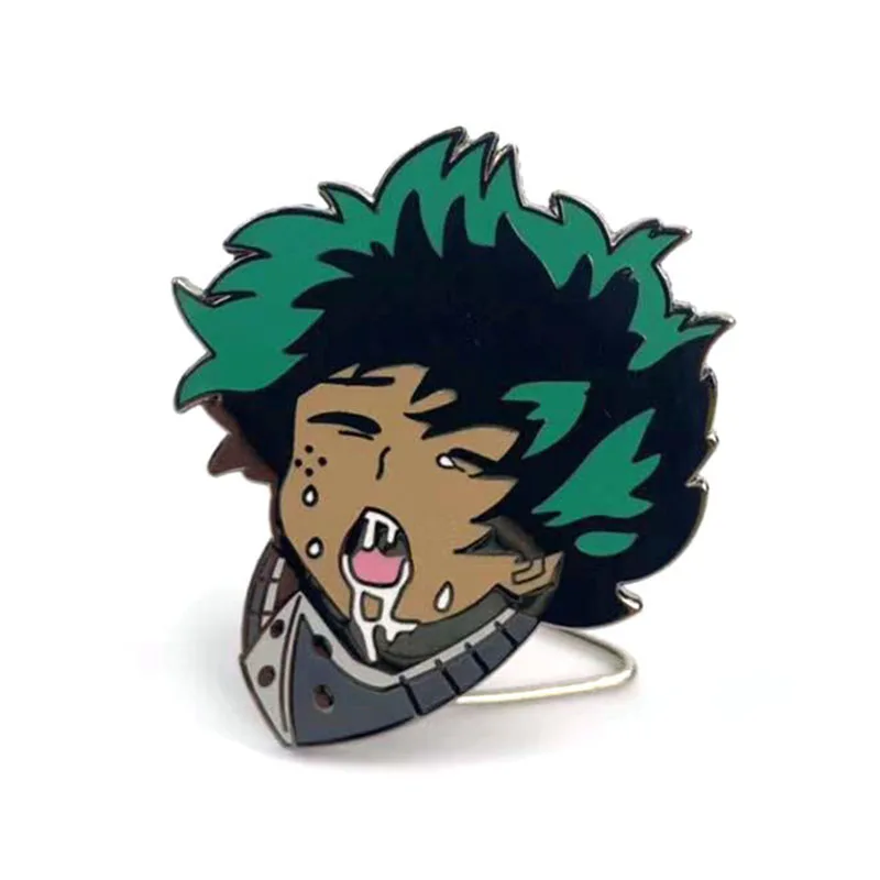 Wholesale Factory Making Custom Metal Lapel Pin bts Enamel Customized Pins Anime Badge