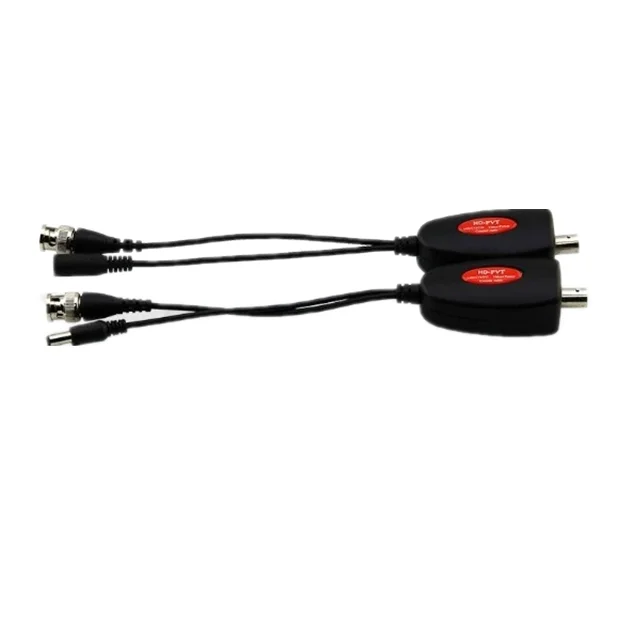 CCTV coaxial BNC video Balun transceiver adapter