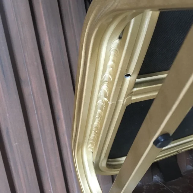 Aluminum chair hotel banquet chairs restaurant chair modern furniture
