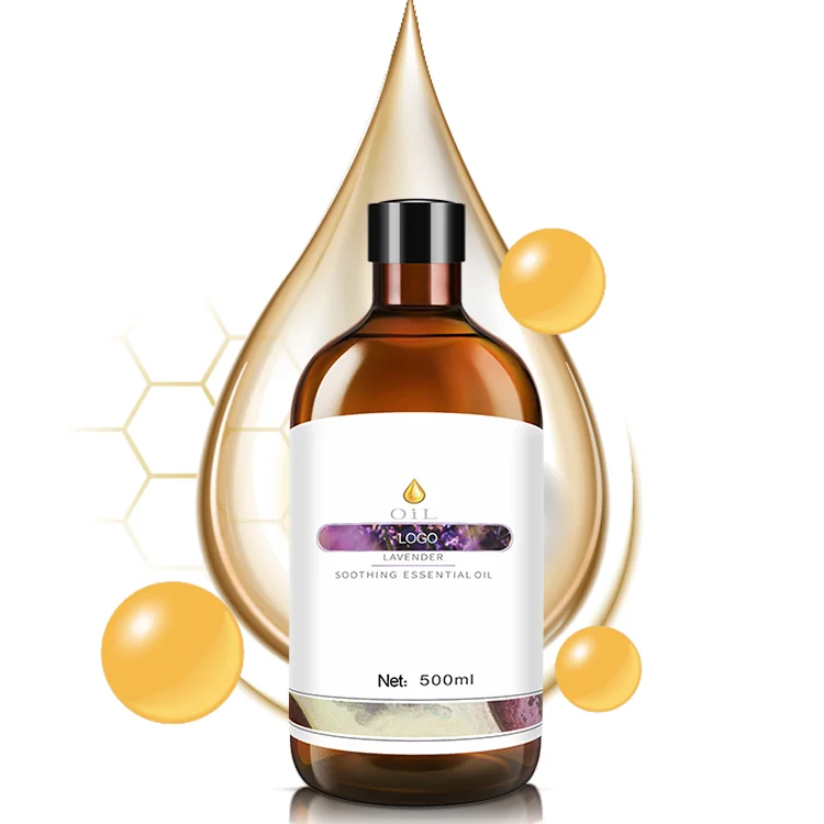 Lavender Soothing Oil help sleep, clear heat and detoxify For Body Massage