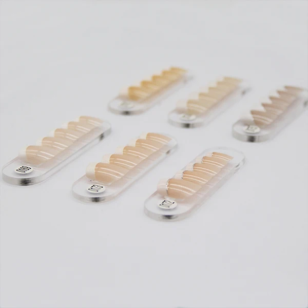 
Wholesale French full cover artificial nails tips square nails for salon 
