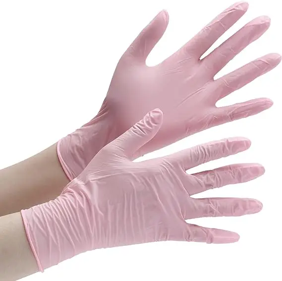 Хорошее качество и дешевые нитриловые резиновые перчатки без латекса нитрил