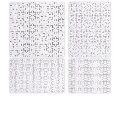 a4 a5 cardboard Eco-friendly wholesale 1000 pieces custom blank jigsaw puzzle sublimation puzzle blanks for adults