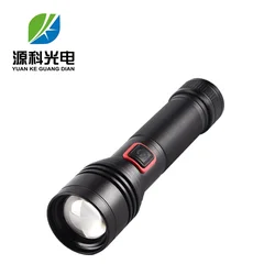 Super Bright Zoomable XHP50 Powerful LED Torches Flash Light, USB Rechargeable Waterproof Portable Security Tactical Flashlight